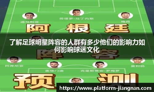 了解足球明星阵容的人群有多少他们的影响力如何影响球迷文化